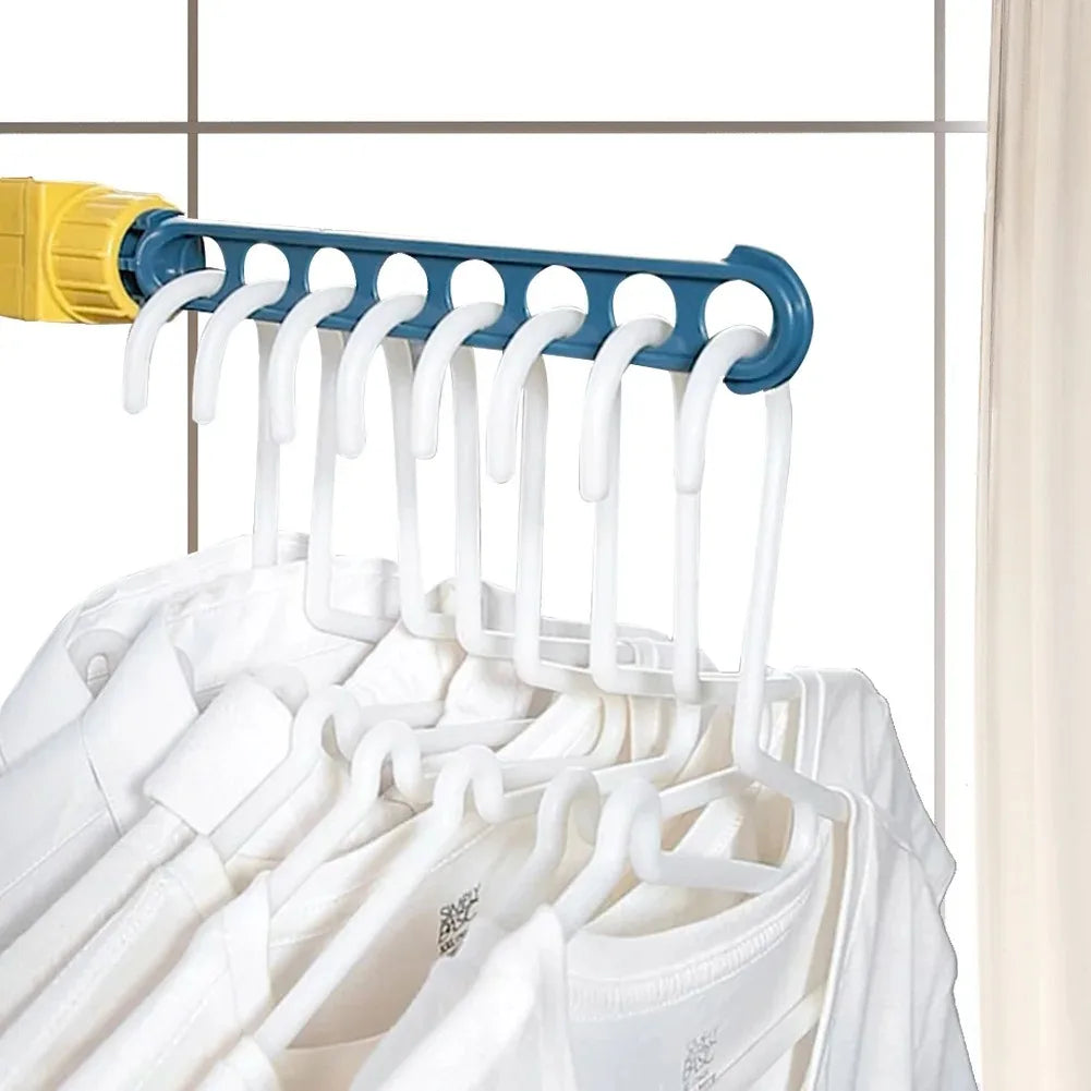 DryFlex Window Drying Rack | Tragbarer Wäscheständer für Fenster | Schnell Montiert & Kompakt