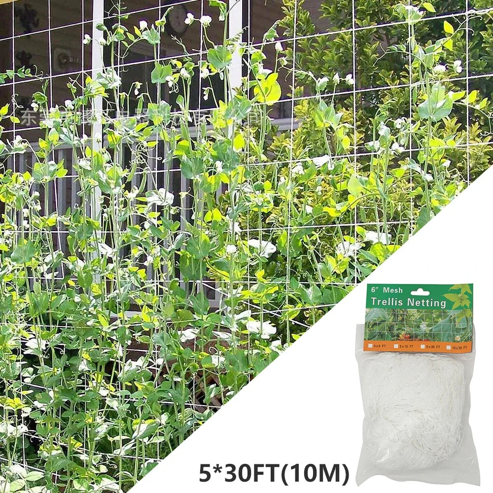 GrowMax Kletternetz | Platzsparende Rankhilfe für Pflanzen | UV-beständig und robust