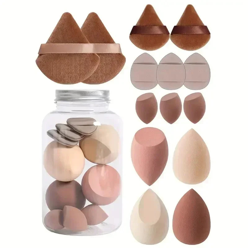 FlawlessBlend | Make-up Schwämmchen Set | Ultraweiche Synthetik | Vielseitig & Hautfreundlich