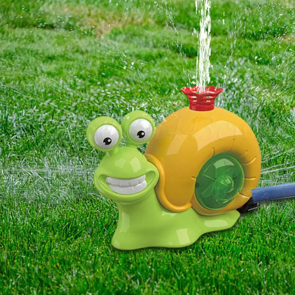 SnailSplash | Wassersprinkler im Schneckendesign | Interaktiver Spielspaß | Für Garten & Pool