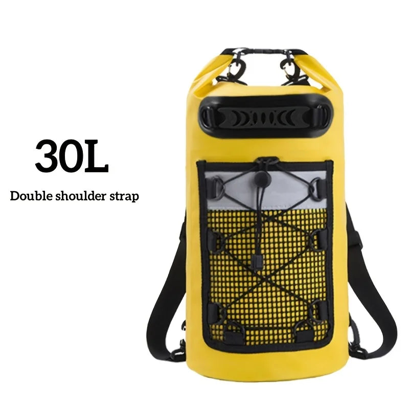 AquaSafe DryBag | Wasserdicht | Rolltop-Verschluss | PVC | 10L-30L