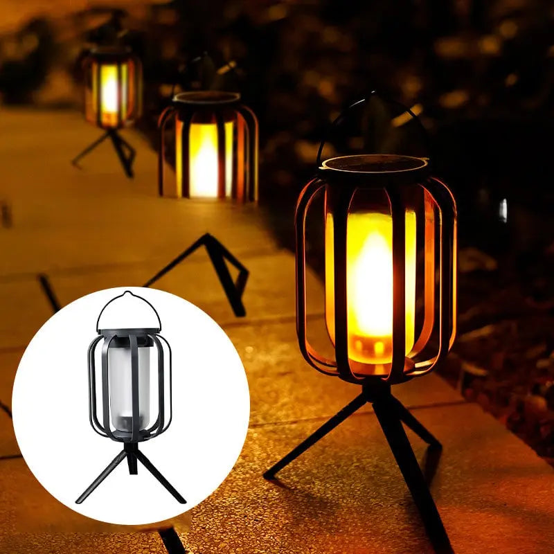 BurstGlow – Solarlicht mit echter Flammen-Atmosphäre!