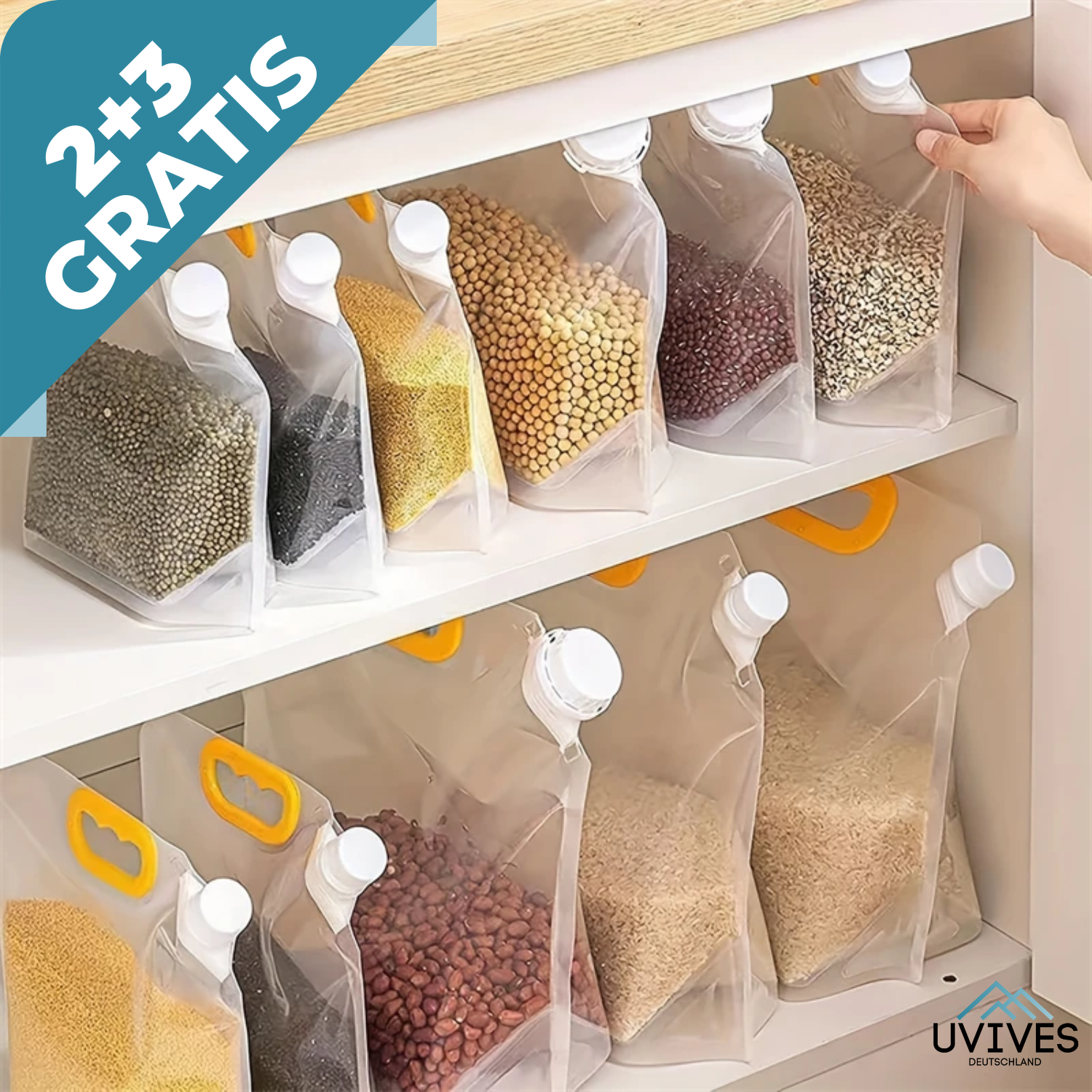 2+3 GRATIS | SureFresh™ – Halte deine Lebensmittel frisch & ordentlich!