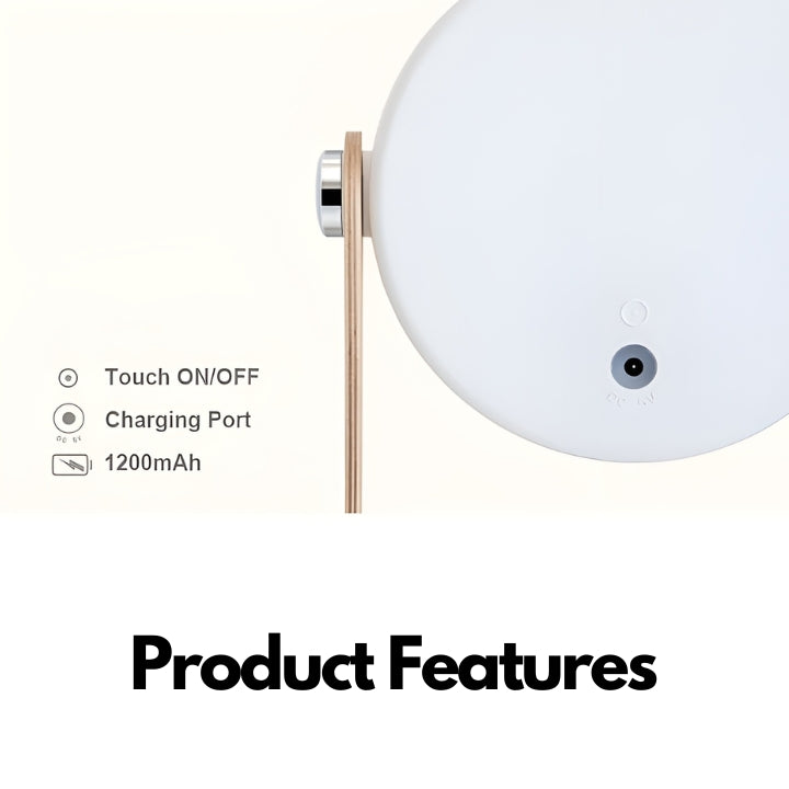 50% Rabatt | LuminaTwist - Zusammenklappbare LED-Nachtlampe