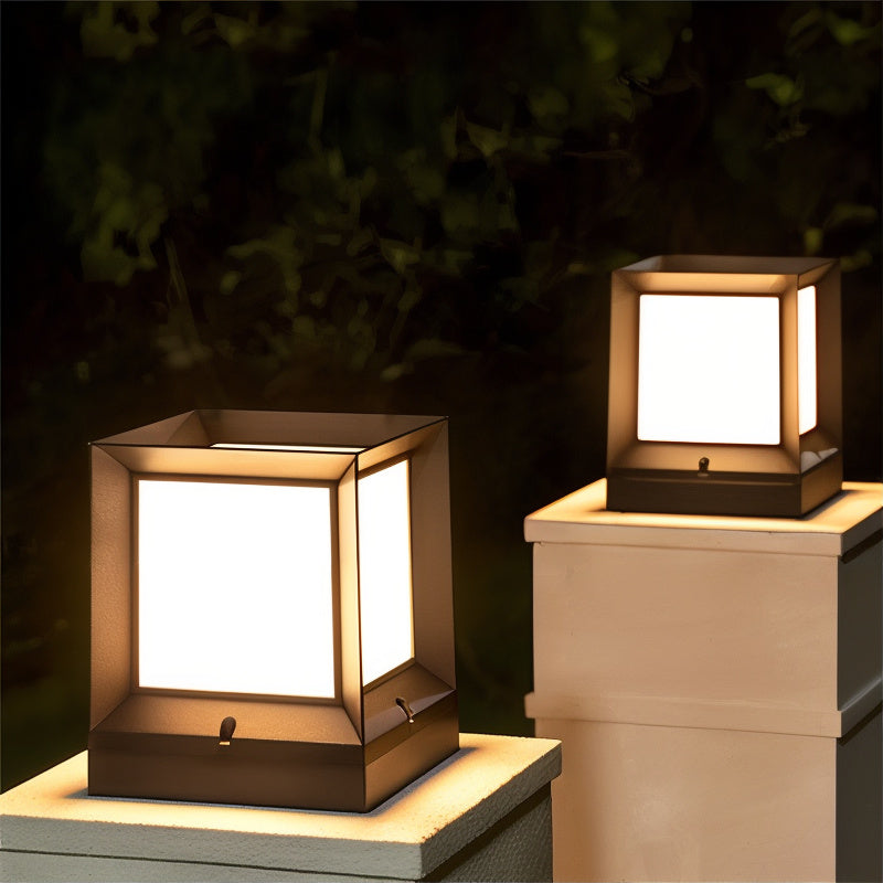 Lumeo GlowLight | Modernes Design | Warmes Licht & Wetterfest | Für Garten & Einfahrt