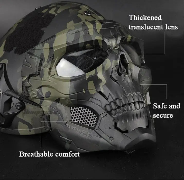 BattleSkull – Maximaler Schutz mit furchteinflößendem Look!