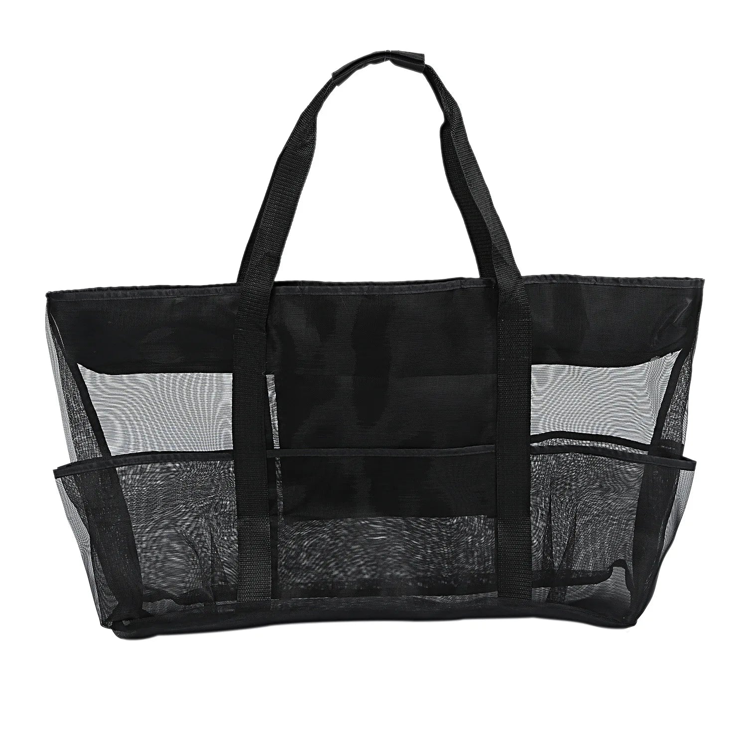 MarinaWave | Große Strandtasche | Wasserabweisend | 8 Außentaschen