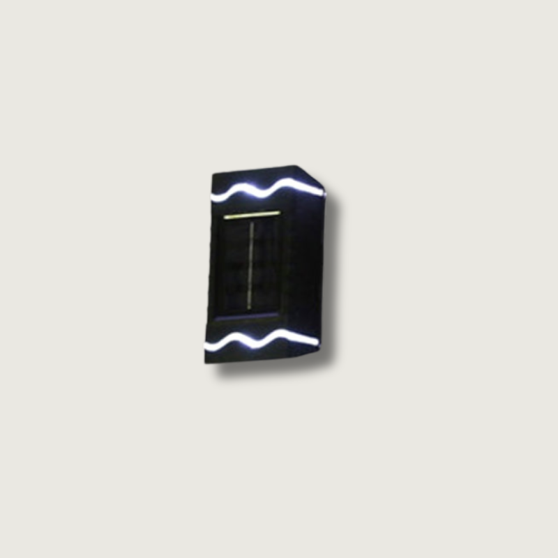 EcoLumo Solarleuchte Außen | Automatisches LED-Licht | Wetterfest IP65 | Für Garten, Terrasse & Einfahrt