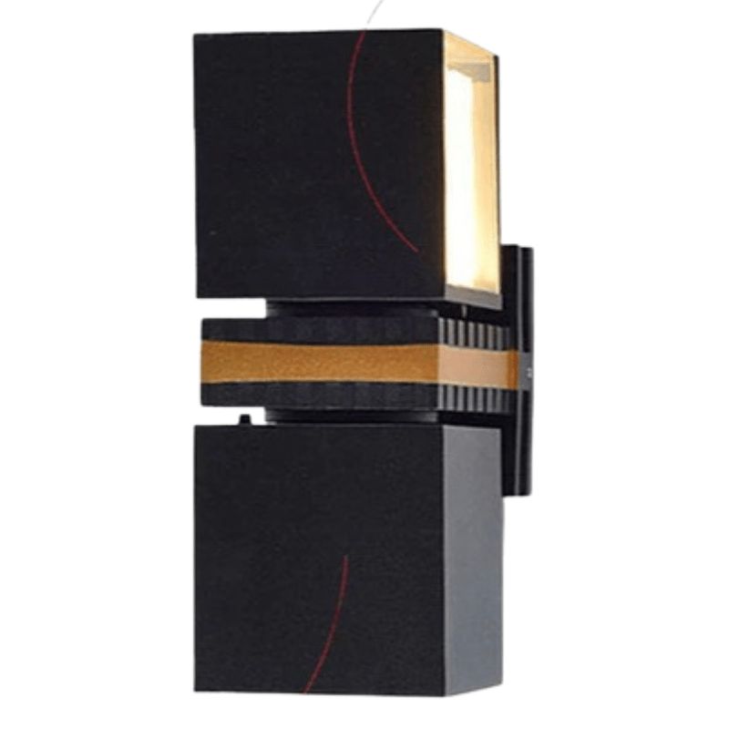 Auriqa Flex Wandlampe | Verstellbarer Leuchtenkopf | Outdoor-Designlampe für Terrasse & Eingang | Wetterfest & Stilvoll | E27-Fassung für individuelle Lichtwahl