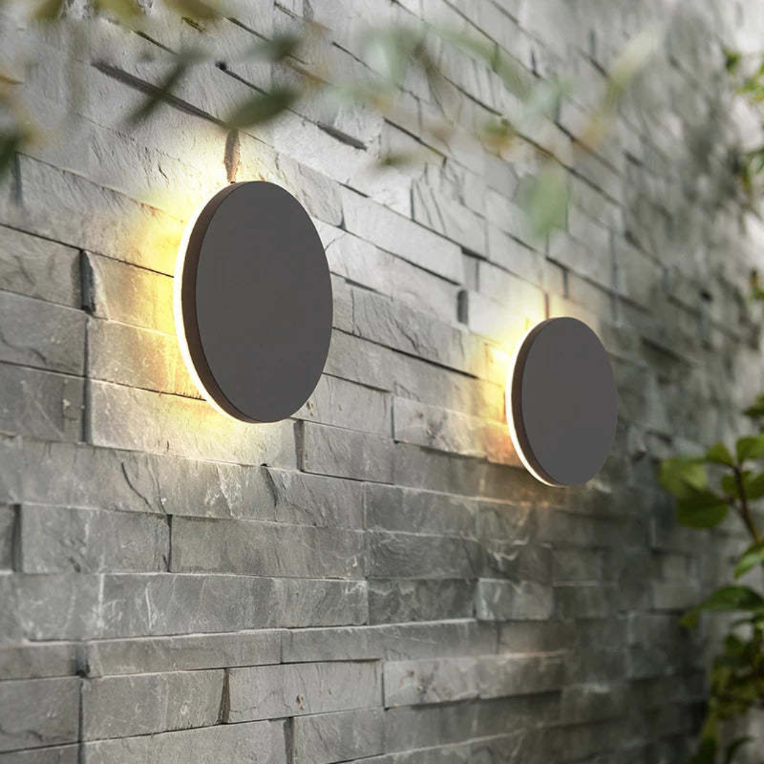 AuroBeam LED Wandleuchte | Wetterfeste Außenbeleuchtung | Modernes Design | Robuste Metallkonstruktion