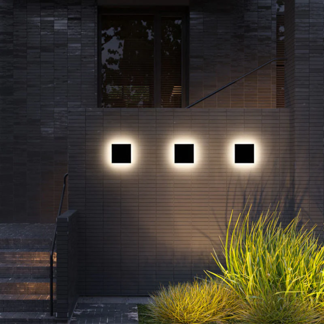 AuroBeam LED Wandleuchte | Wetterfeste Außenbeleuchtung | Modernes Design | Robuste Metallkonstruktion