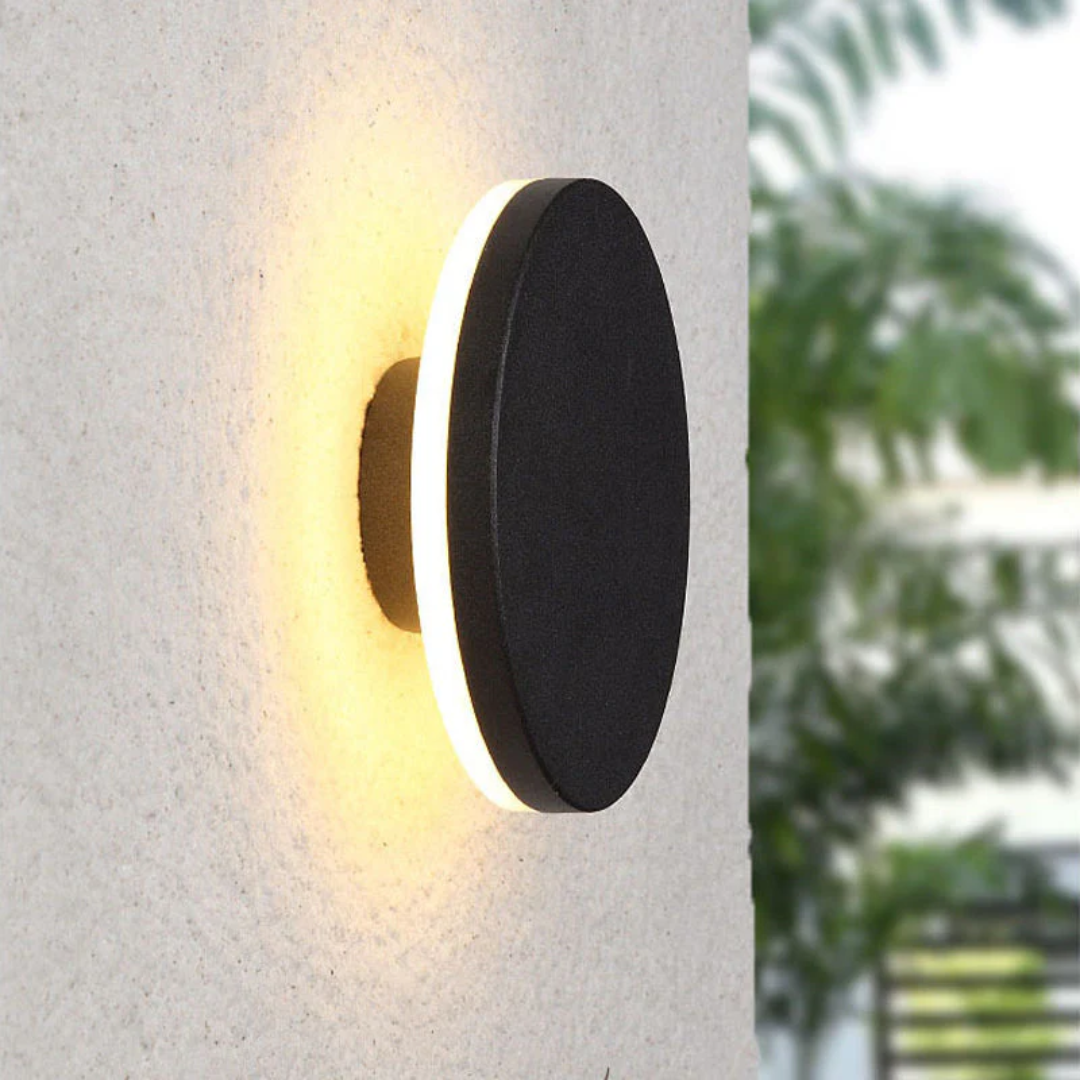AuroBeam LED Wandleuchte | Wetterfeste Außenbeleuchtung | Modernes Design | Robuste Metallkonstruktion