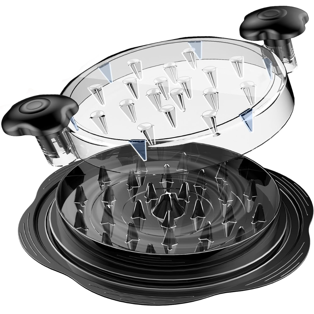 EasyChop Fleischzerkleinerer | Ergonomisch & Rutschfest | Große Kapazität | BPA-frei