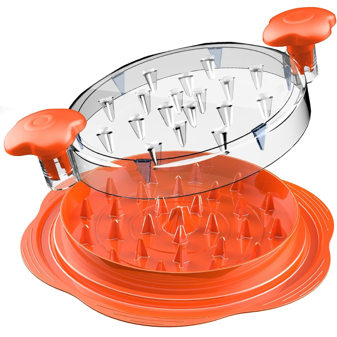 EasyChop Fleischzerkleinerer | Ergonomisch & Rutschfest | Große Kapazität | BPA-frei