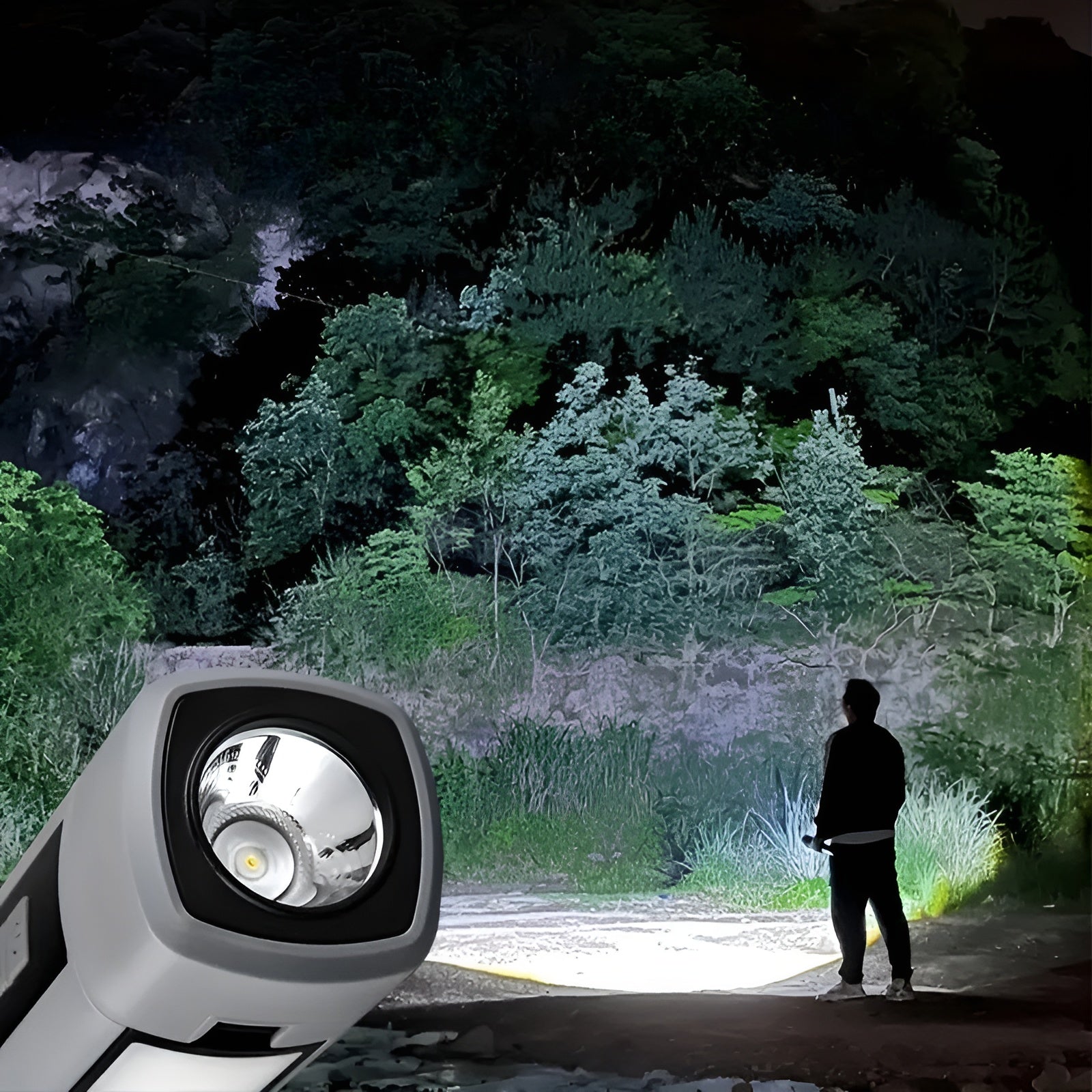 Luminox LED Campinglampe | USB-Aufladung & 360° Drehung | Wetterfest & Kompakt
