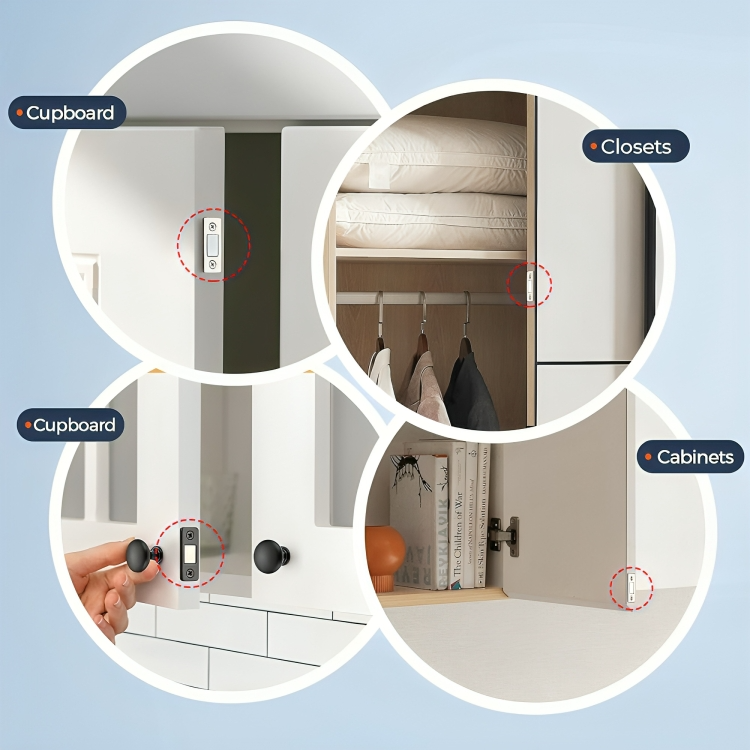 2+2 GRATIS | LockMate - Ultra magnetischer Türschließer [Letzter Tag Rabatt]