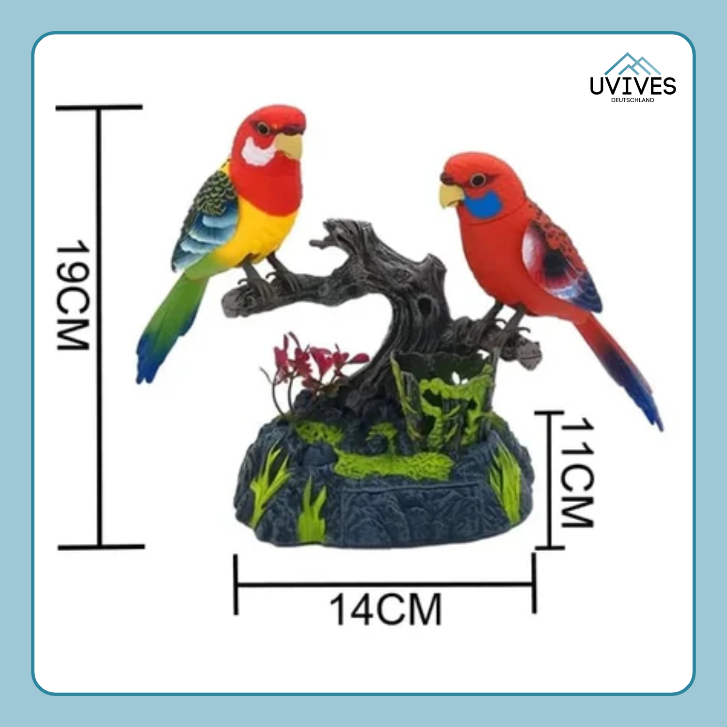 VivaBird – Der sprechende Papagei für einen lebendigen Frühlingsgarten!