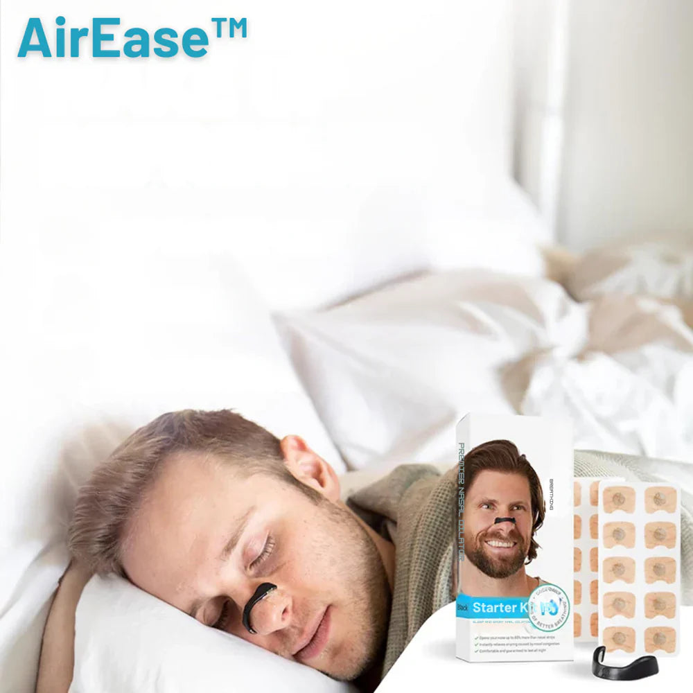 50% RABATT | AirCalm – Magnetischer Nasenstreifen zur Reduzierung des Schnarchens [Letzter Tag Rabatt]