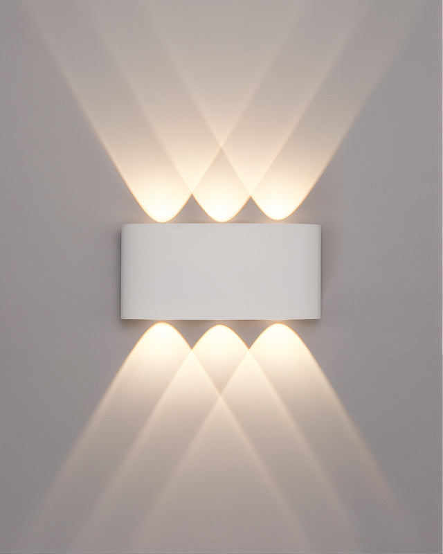Virella LED Wandlampe | Wetterfeste Außenleuchte IP65 | Modern & Robust | 25 cm Höhe
