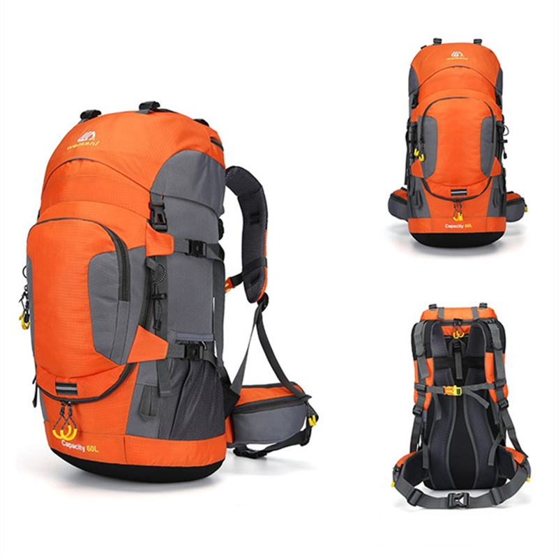 DryVenture 60L | Wasserdichter Outdoor-Rucksack | 60L Volumen | Komfortable Polsterung