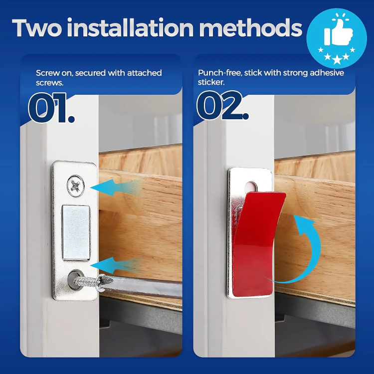 2+2 GRATIS | LockMate - Ultra magnetischer Türschließer [Letzter Tag Rabatt]