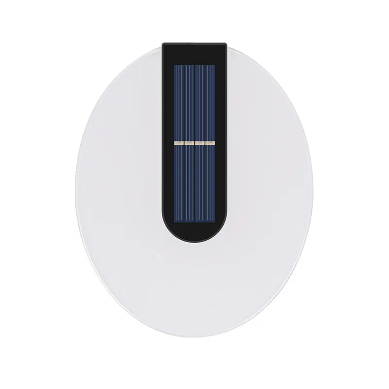 Glanoa Solar Wandlicht | Elegante LED Außenleuchte | Kabellos & Wetterfest
