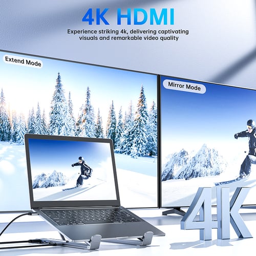 ProDock Stand – 8-in-1 Hub & Laptop-Erhöhung in Einem!