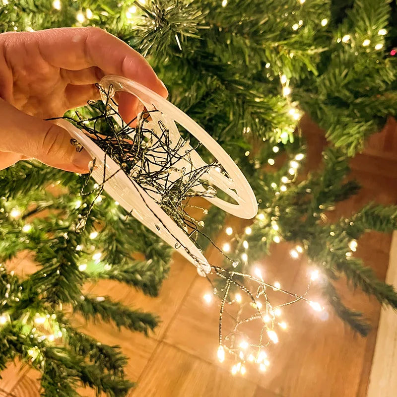 Ignisia LED-Feuerwerks-Lichterkette | Fernbedienung | 30–75 m Länge | 900–2000 LEDs | IP65 wasserdicht | Ideale Beleuchtung für Weihnachten, Halloween & Partys