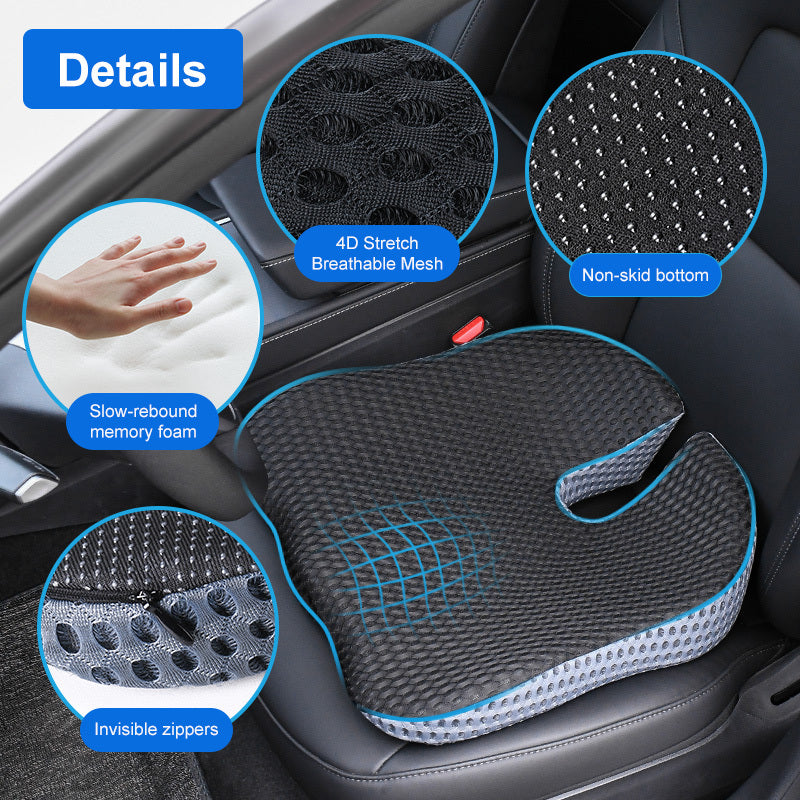 SitEase | Ergonomisches Sitzkissen | Komfort und Druckentlastung | Memory Foam
