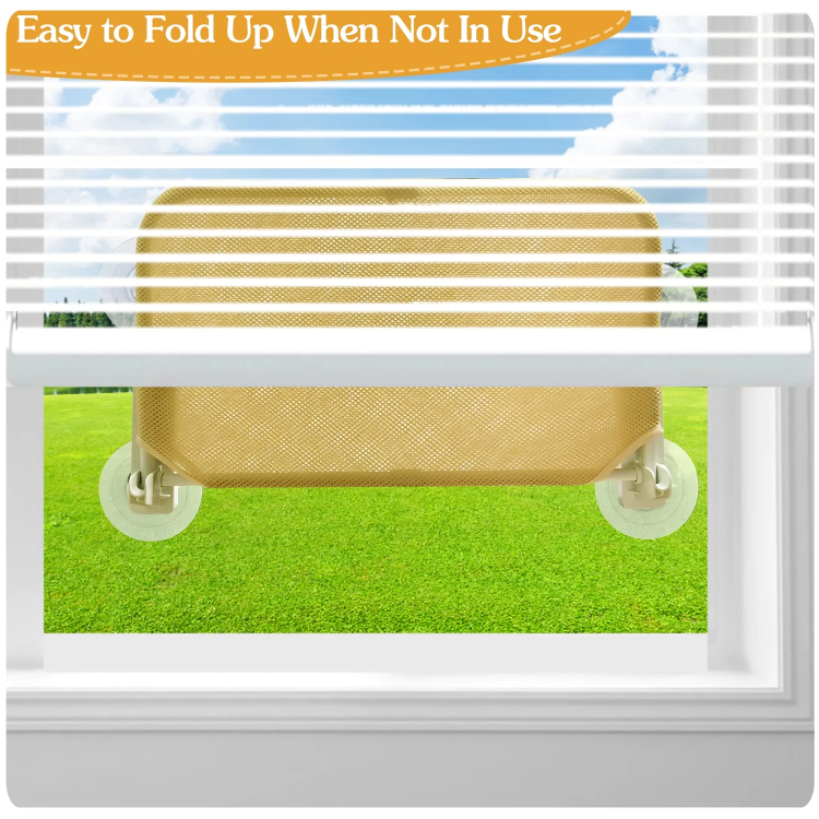 SkyPerch – Die perfekte Fenster-Hängematte für Katzen!