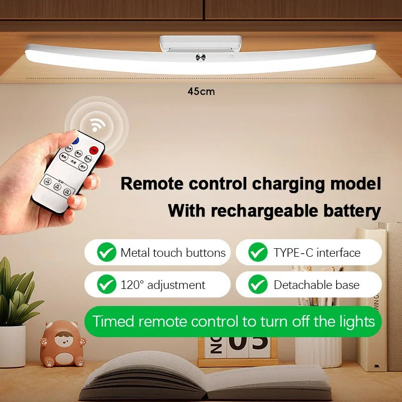 LumaBar LED Magnetlicht | Wiederaufladbar, Dimmbar | Touch- und Fernbedienung | Warmweiß bis Kaltweiß | Typ-C Schnellladung