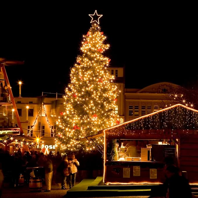 GlowWeave – Mühelose, wetterfeste Weihnachtsbeleuchtung mit Fernbedienung