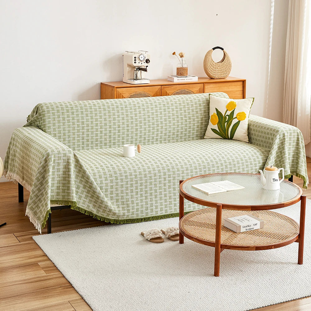 Sofa-Wohndecke | Wendbares Muster & Extra Groß | Kratzfest & Pflegeleicht | CasaLunea