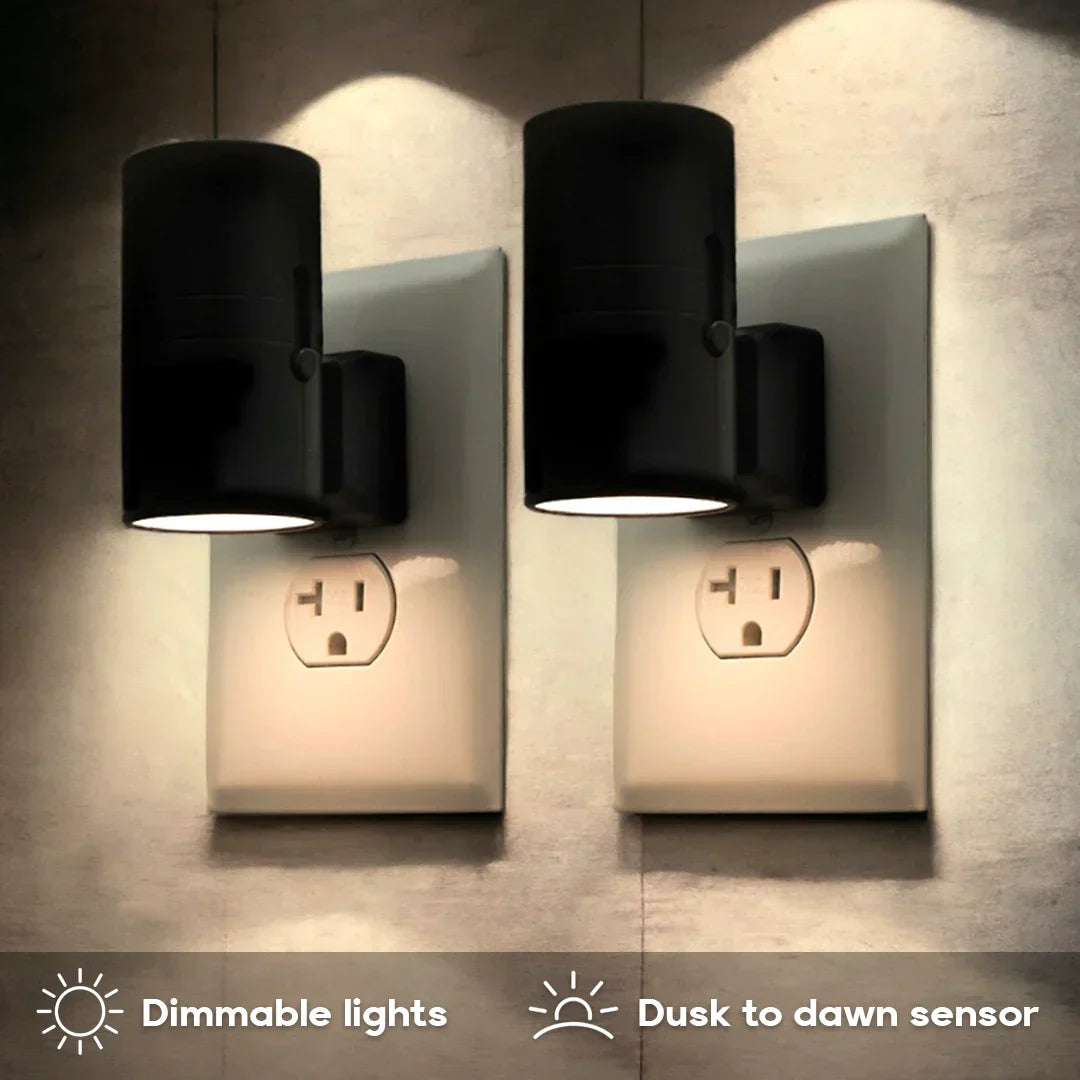 1+1 GRATIS | GlowMere - Dimmbares Nachtlicht zum Einstecken in die Steckdose [Letzter Tag Rabatt]