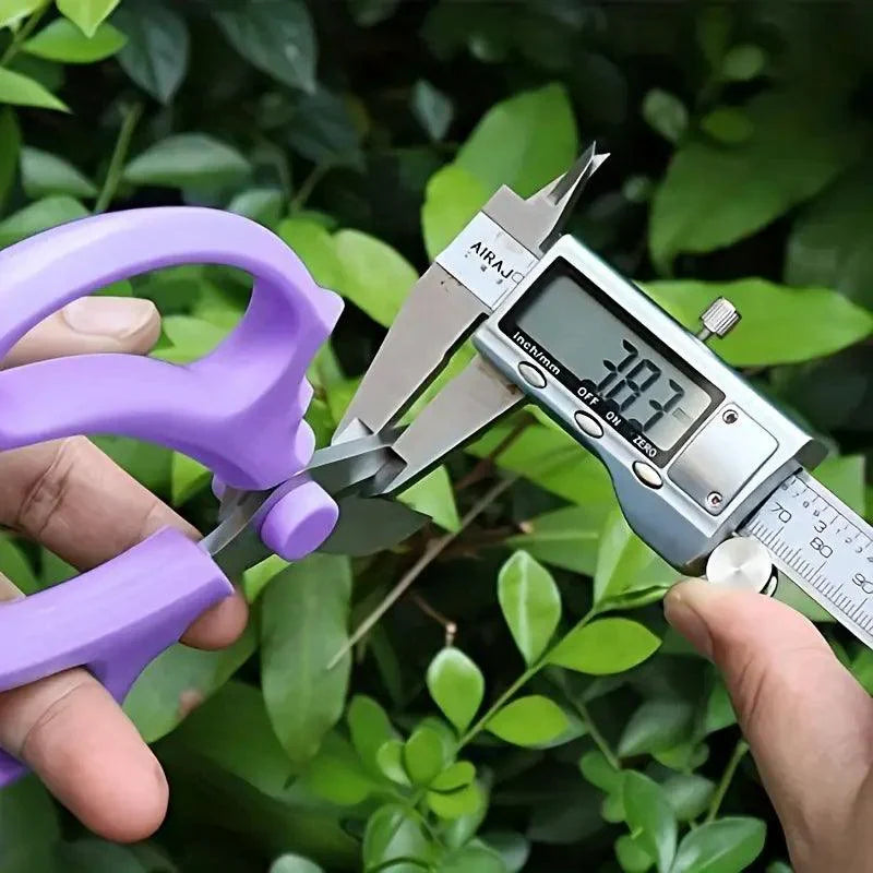 Botanivo Gartenschere | Ergonomisch & Scharf | Edelstahlklingen | Manuelle Handhabung