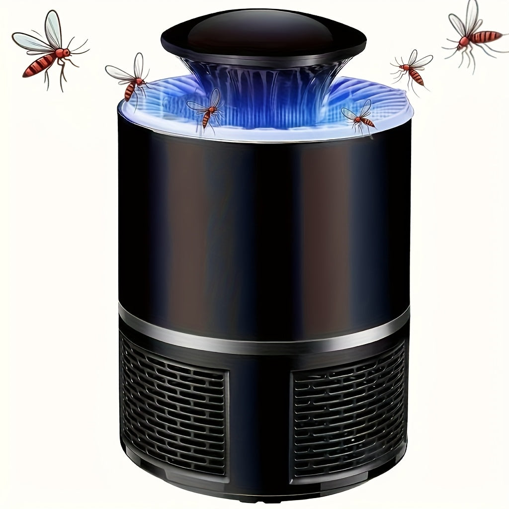 InsectaGuard Mückenlampe | Leise & Effizient | Mit USB-Anschluss & Blaulicht | Für Innen & Überdachte Außenbereiche