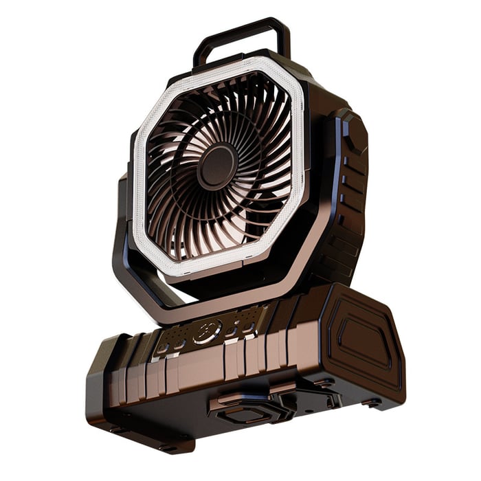 BreezeCamp™ – Die perfekte Kombination aus Ventilator & Campinglicht