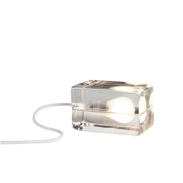 Lumiére Cube Lampe | Glasdesign | Blendfrei & Modern | LED Tischlicht