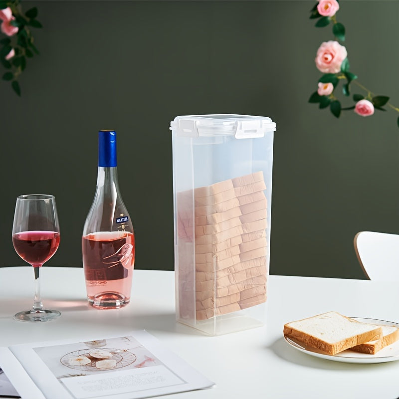 Brotmeister | Aufbewahrungsbox mit Schneidehilfe | Luftdicht, BPA-frei & spülmaschinengeeignet | Für Brot, Toast & Baguette in der Küche