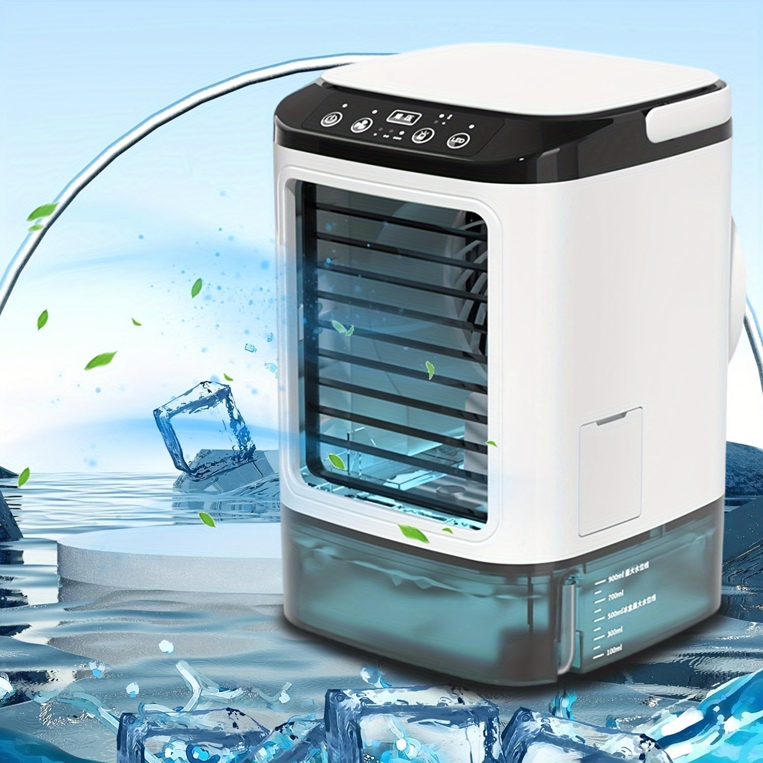 FreshBreeze Mini | Kompakte Klimaanlage | USB-Betrieb | Wassergekühltes System