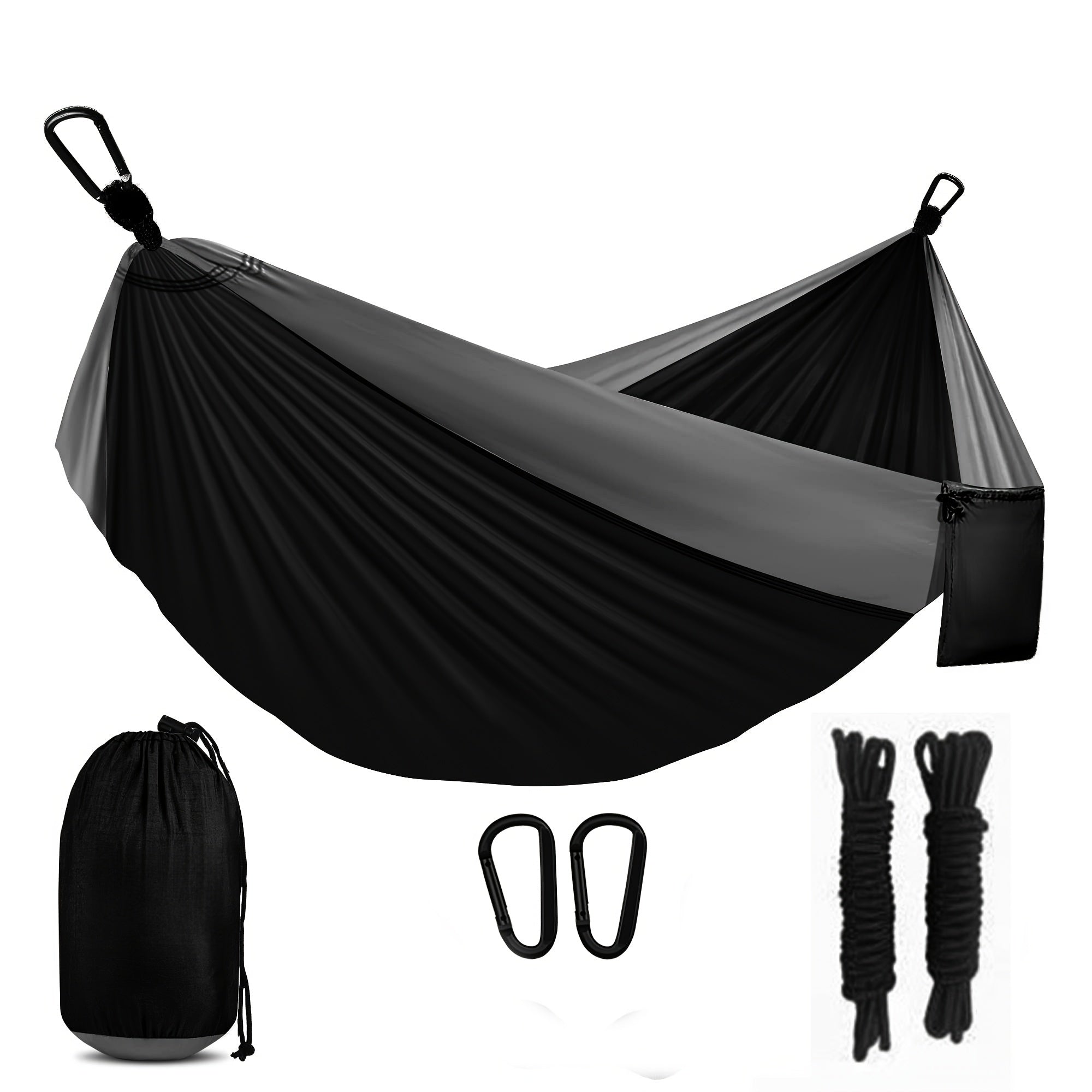 Travina Reise-Hängematte | Ultraleicht & Atmungsaktiv | Kompakt & Tragbar | Inkl. Gurte & Karabiner | Für Outdoor & Camping