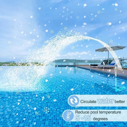 SunSpray – Der leuchtende Wasserbogen für Ihren Sommertraum