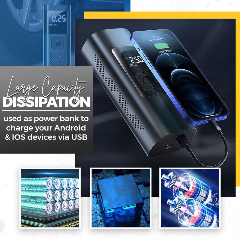 SafeDrive – Immer richtig aufgepumpte Reifen in Sekunden!