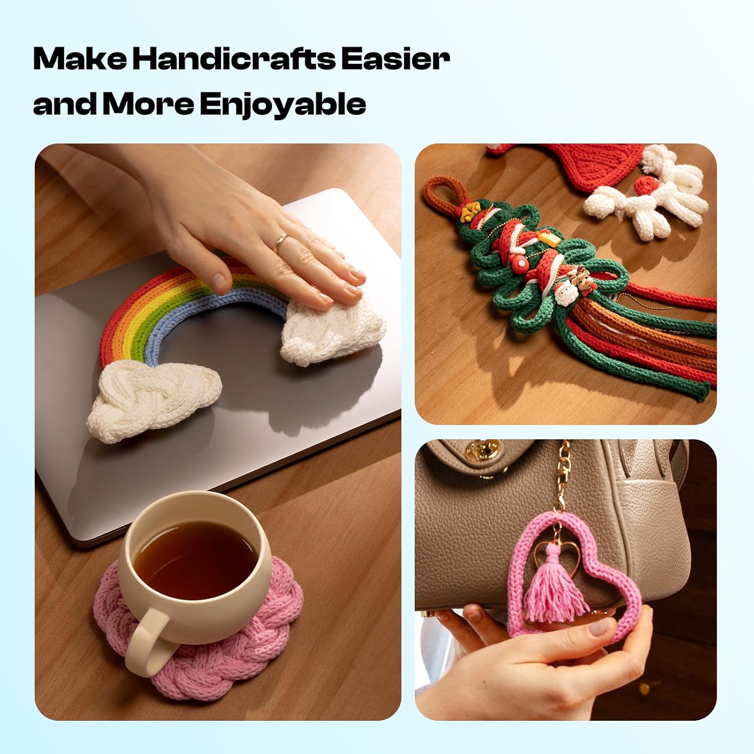 KnittingEase – Zaubere Schnüre in Minuten statt Stunden