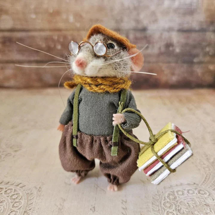 TinyTail – Handgemachte Maus voller Herz & Winterzauber