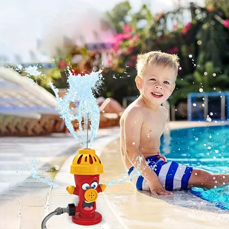 SplashZone | Rotierender Wassersprinkler | Fun Design | Perfekt für Garten & Kinder