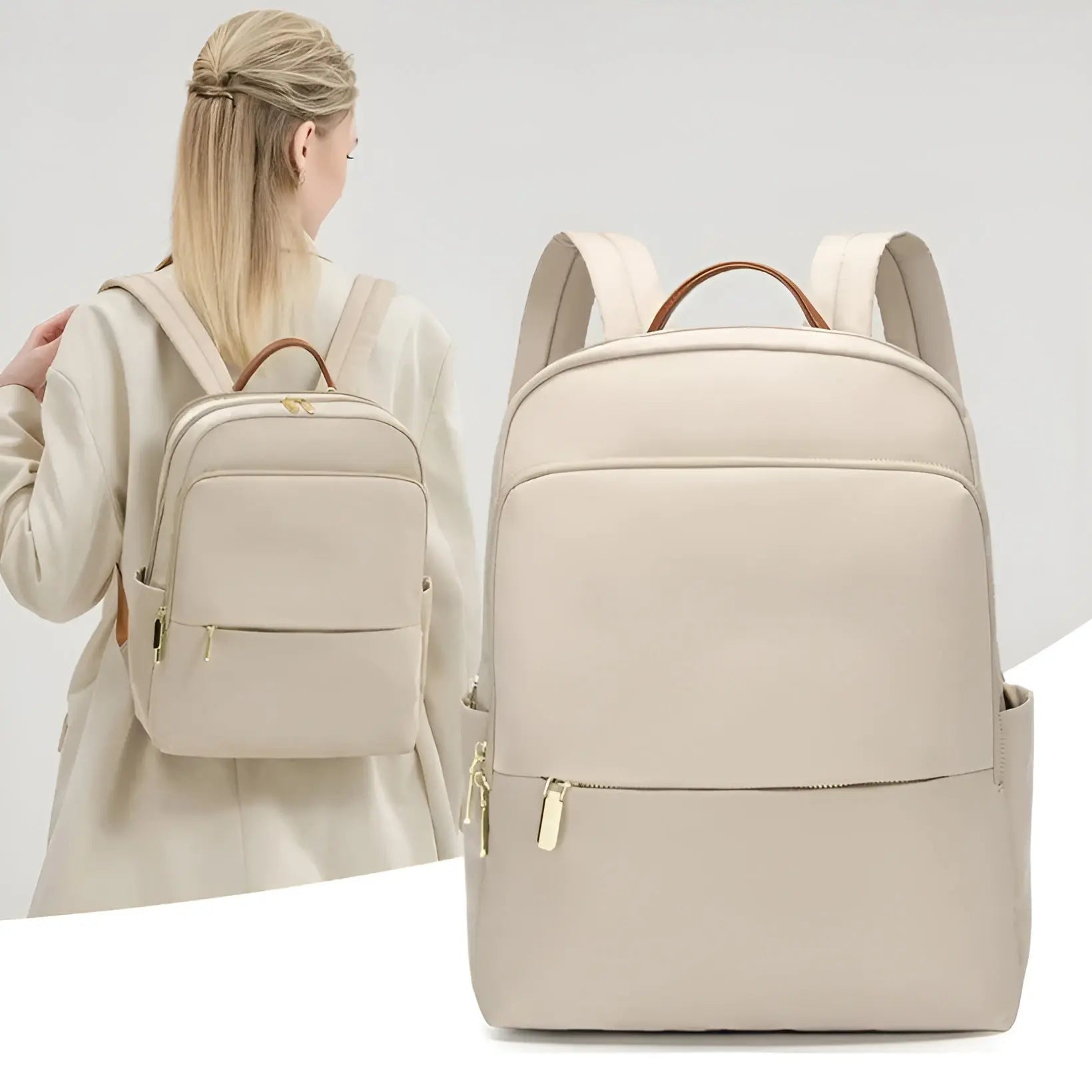 Nuvana UrbanPack | Damen Rucksack | Wasserdicht & Stylisch | Mit Laptopfach