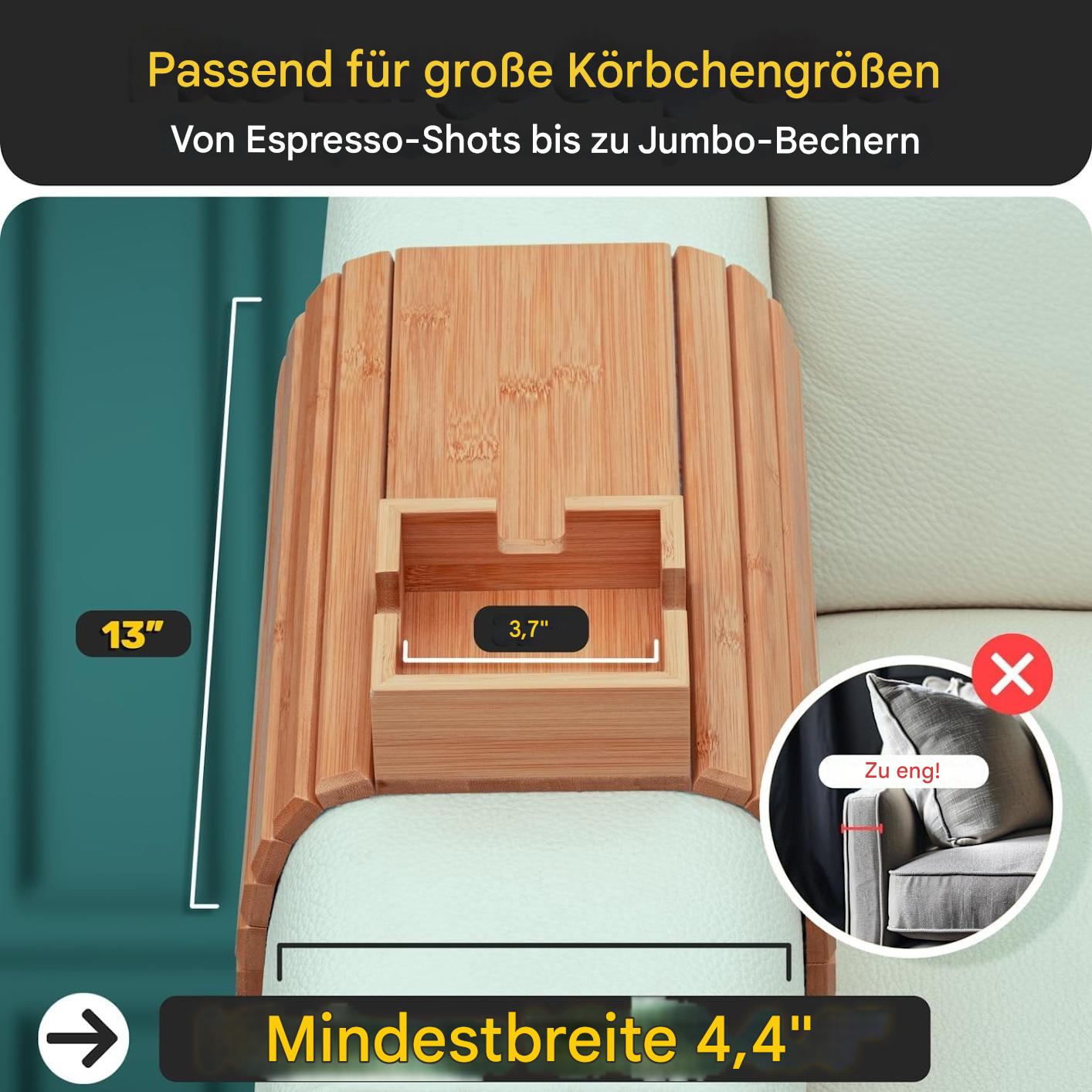 1+1 GRATIS | SofaSip – Nie wieder verschüttete Getränke auf dem Sofa