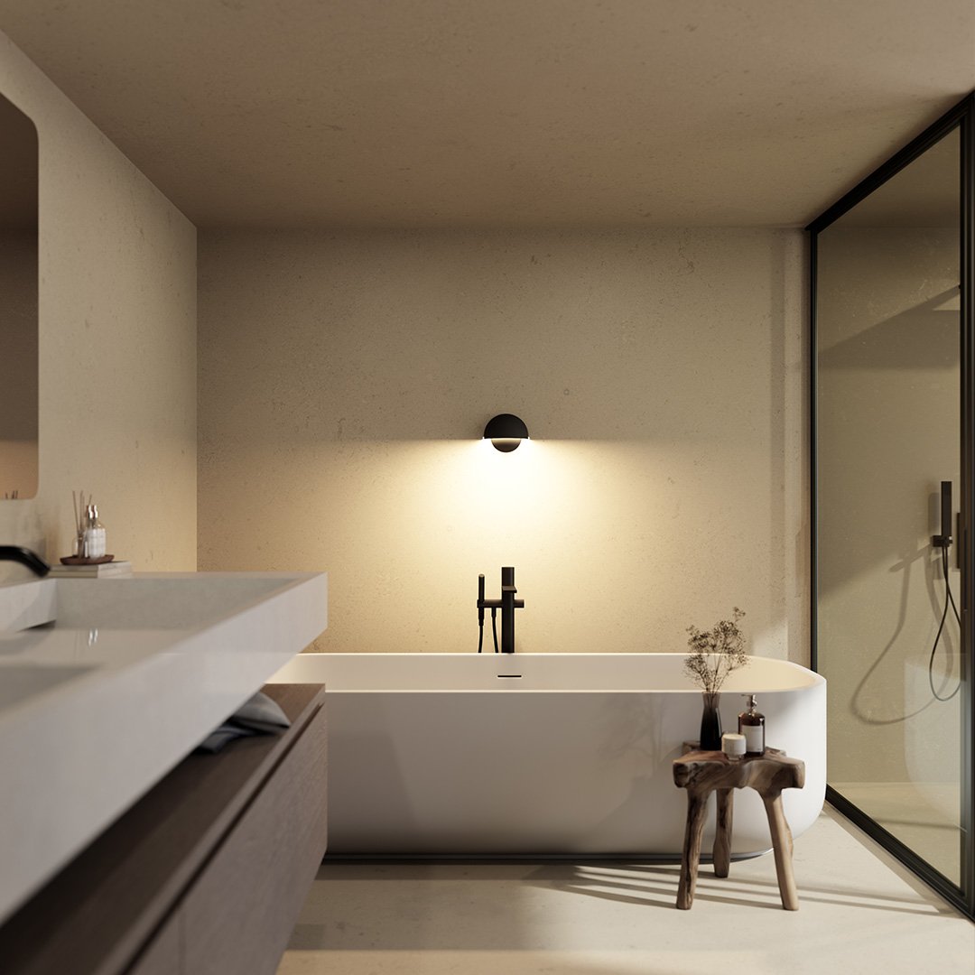 Aurevo ShineWall | LED-Außenleuchte Mit Stil | Warmweiß & Energiesparend | Wetterfestes Edelstahl-Design | Für Balkon & Eingang