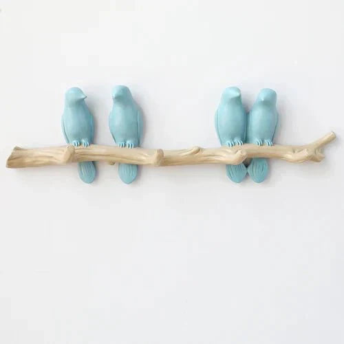 Wandhaken Lignoro | Vogelmotiv aus Massivholz | Natürlich & Handgefertigt | Für Flur & Wohnbereich